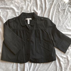 American Rag cropped black jacket Small